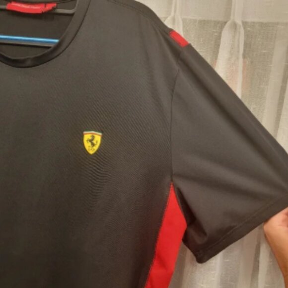 Ferrari Scuderia T Shirt Black & Red Size XL NWOT - Picture 4 of 11
